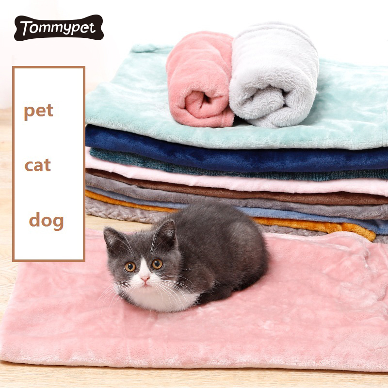 Couverture de lit de chien de chat de tapis d'animal familier de courtepointe molle de vente chaude de prix bon marché