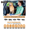 Housse de siège de voiture pour chien, hamac à dos doux et durable, antidérapant, 100% imperméable pour animaux de compagnie