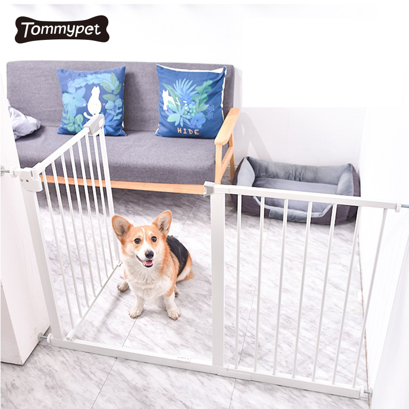 2021 OEM extra large 2-en-1 escalier et couloir en plastique barrière pour chien de porte pour animaux de compagnie pour la maison