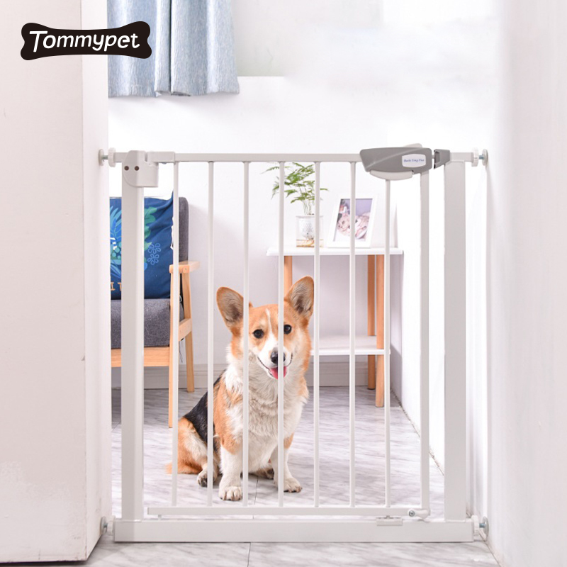 2021 OEM extra large 2-en-1 escalier et couloir en plastique barrière pour chien de porte pour animaux de compagnie pour la maison