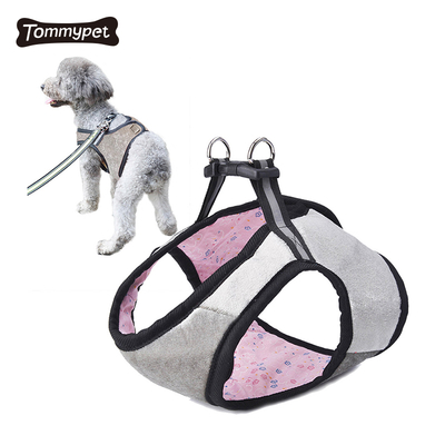Amazon gros vêtements de formation sur les deux côtés harnais harnais pour chien ensemble logo personnalisé pour animal de compagnie